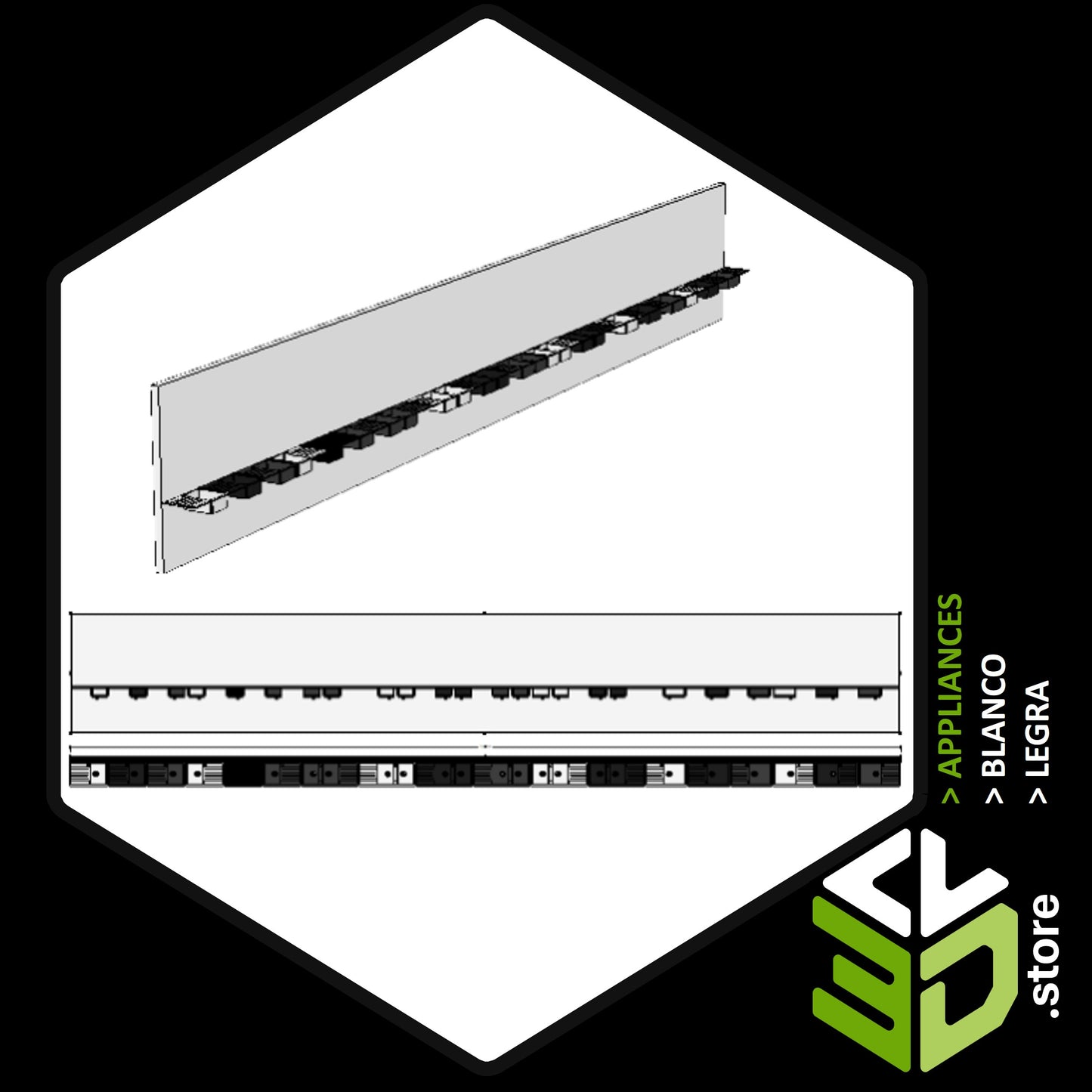 Blanco - Legra 3D Models for Cabinet Vision