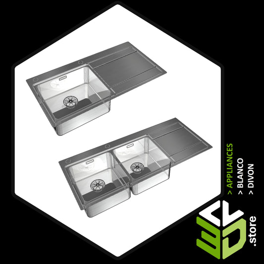 Blanco - Divon 3D Models for Cabinet Vision
