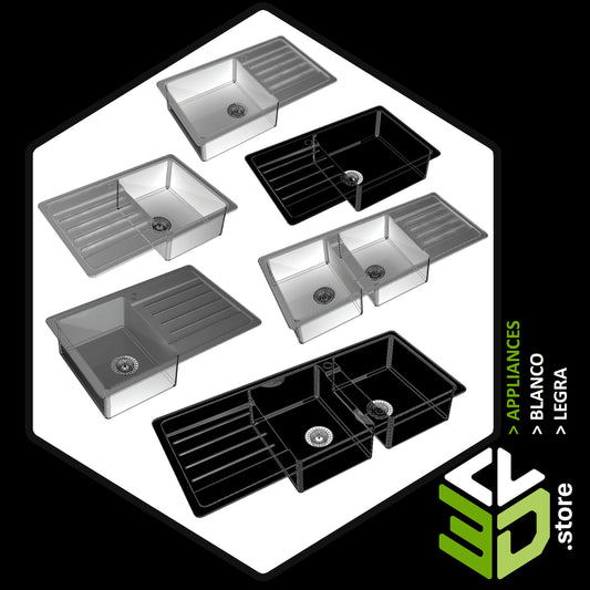 Blanco - Legra 3D Models for Cabinet Vision