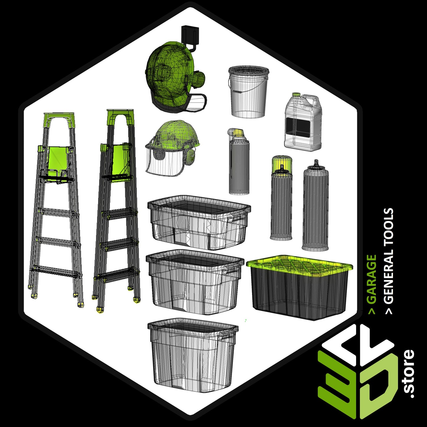General Tools - 3D Models for Cabinet Vision