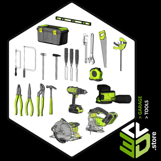 Tools - 3D Models for Cabinet Vision