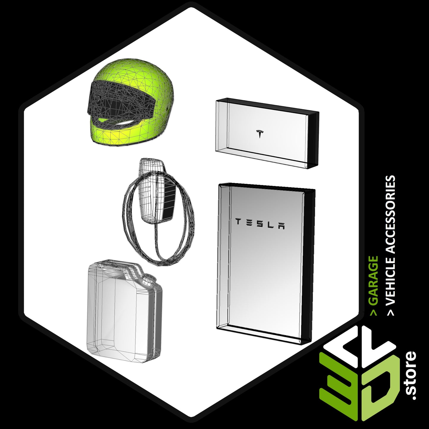 Vehicle Accessories - 3D Models for Cabinet Vision